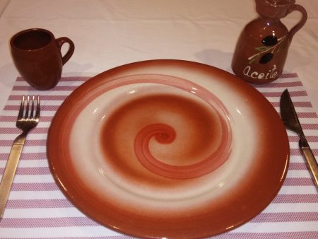 PLATO VAJILLA MIAMI 24CM_