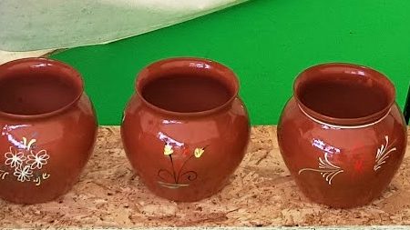 MACETA FLOREADA 17X20CM Nº2