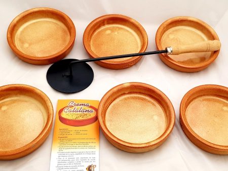 JUEGO CREMA CATALANA GRES.