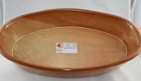 BANDEJA OVALADA Nº4 24x14cm. GRES