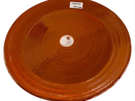 PLATO 40CM HECHO A MANO