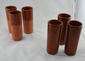 VASO DE TUBO 1/3L.(6,5x16,5cm) 4 VASO DE TUBO 1 3L
