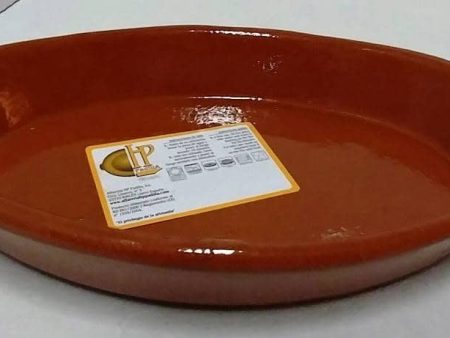 BANDEJA OVALADA Nº4 24X14 CM.