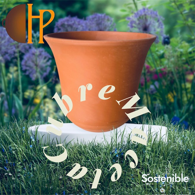 CUBRE MACETA DE BARRO Nº3 24X20CM 1 CUBRE MACETA DE BARRO Nº3 24X20CM