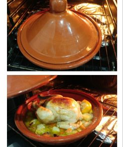 Alternative view of TAJIN+CAZUELA Nº2 32CM DECORADO