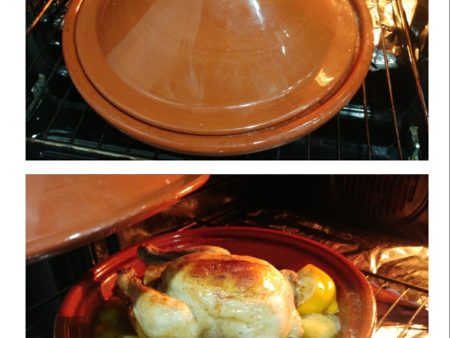 TAJIN+CAZUELA Nº2 32CM DECORADO 3 CUSCUT 32CM