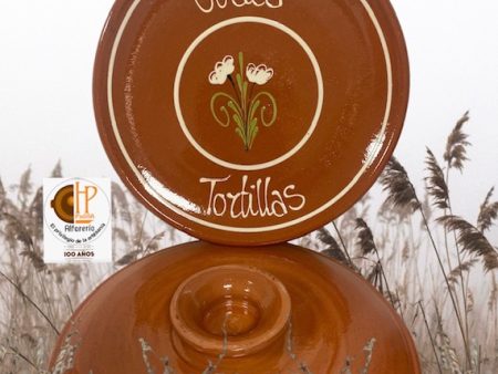 PLATO VUELCA TORTILLAS  30CM DECORADO