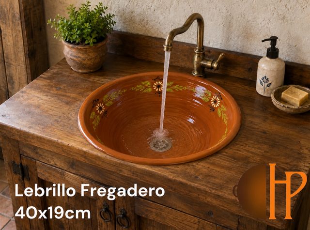 LEBRILLO PARA FREGADERO 40X19CM DECORADO 2 LEBRILLO PARA FREGADERO 40X19CM DECORADO - Imagen 2